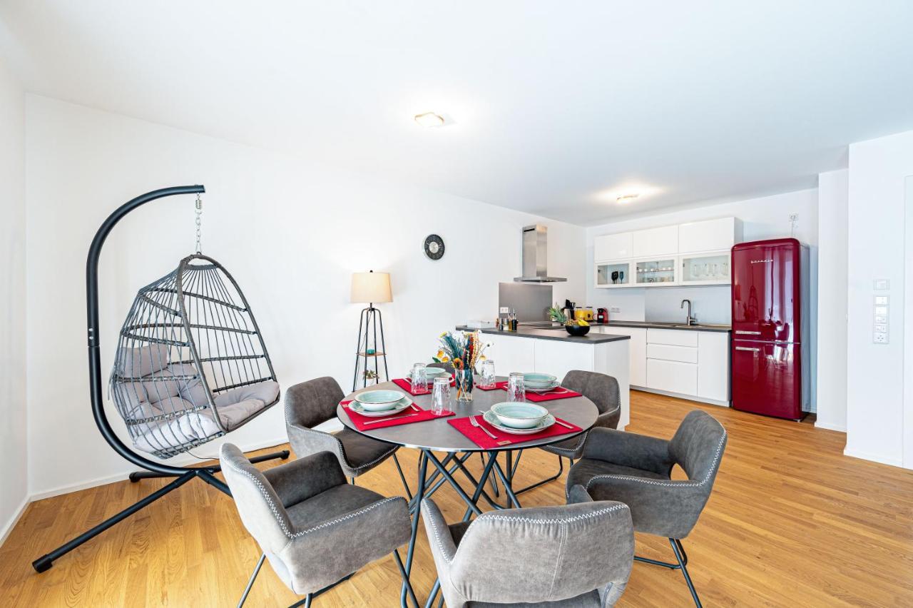 Apartmán Lit Living: Luxus - Box Spring - Parking - Terrace Ludwigshafen am Rhein Exteriér fotografie